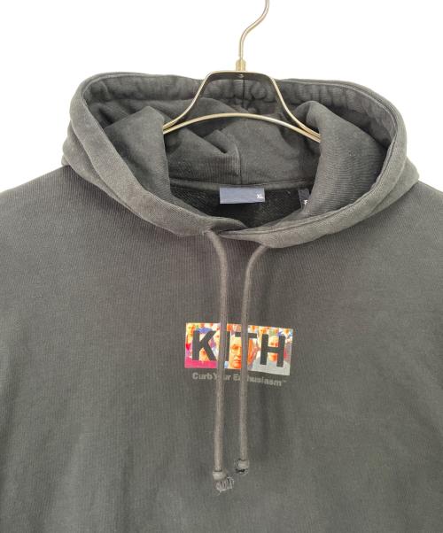 KITH（キス）KITH (キス) パーカー ブラック サイズ:XLの古着・服飾アイテム