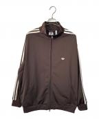 adidasアディダス）の古着「トラックジャケット」｜ブラウン