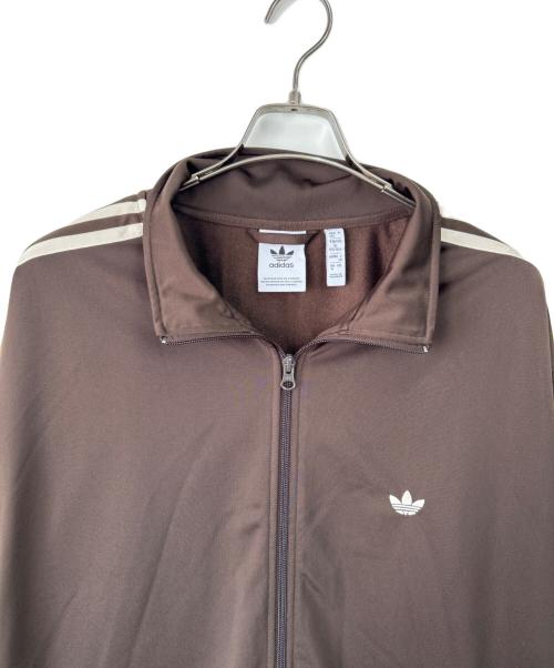 adidas（アディダス）adidas (アディダス) トラックジャケット ブラウン サイズ:XLの古着・服飾アイテム