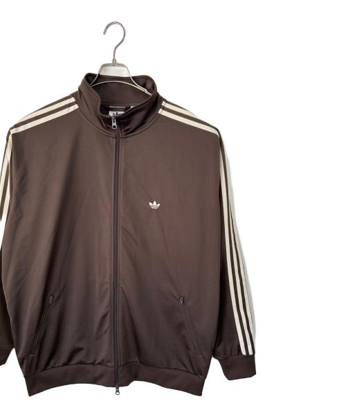 adidas（アディダス）adidas (アディダス) トラックジャケット ブラウン サイズ:XLの古着・服飾アイテム