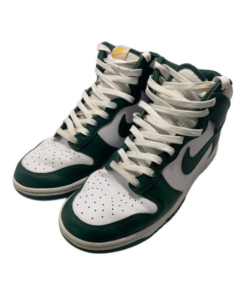 NIKE（ナイキ）NIKE (ナイキ) DUNK HIGH RETRO （ダンクハイレトロ） グリーン サイズ:28.5cmの古着・服飾アイテム