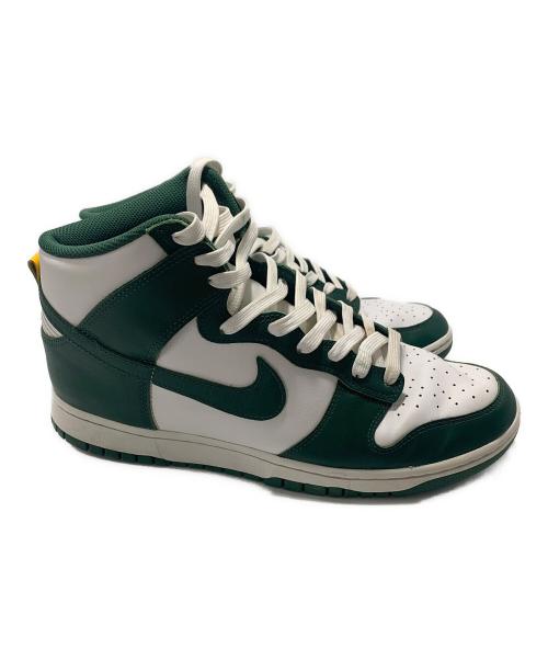 NIKE（ナイキ）NIKE (ナイキ) DUNK HIGH RETRO （ダンクハイレトロ） グリーン サイズ:28.5cmの古着・服飾アイテム