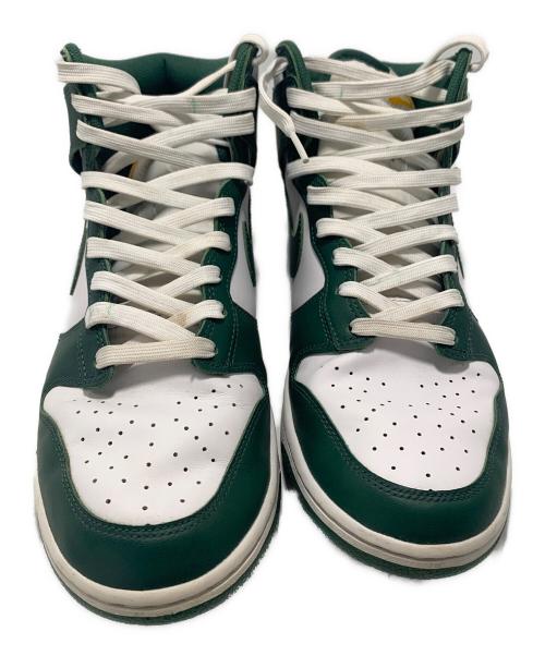 NIKE（ナイキ）NIKE (ナイキ) DUNK HIGH RETRO （ダンクハイレトロ） グリーン サイズ:28.5cmの古着・服飾アイテム