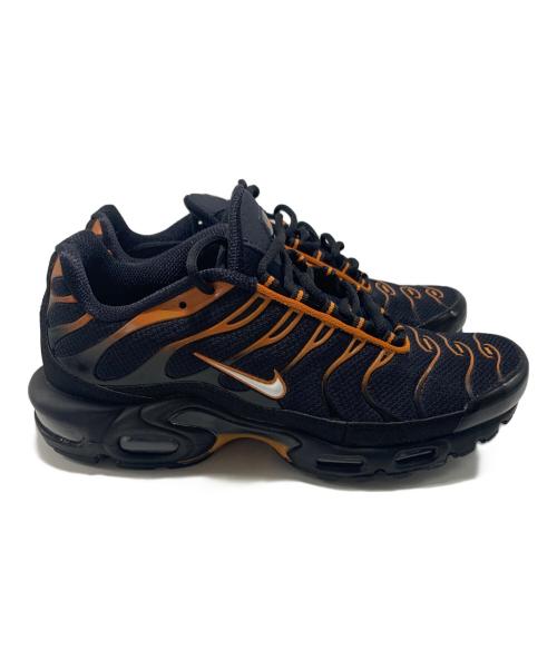 NIKE（ナイキ）NIKE (ナイキ) AIR MAX PLUS（エア マックス プラス） ブラック×オレンジ サイズ:28cmの古着・服飾アイテム