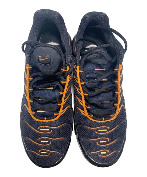 NIKE（ナイキ）NIKE (ナイキ) AIR MAX PLUS（エア マックス プラス） ブラック×オレンジ サイズ:28cmの古着・服飾アイテム