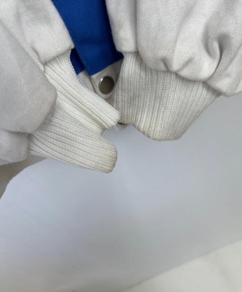 JH Design（ジェイエイチデザイン）JH Design (ジェイエイチデザイン) レーシングジャケット ブルー×ホワイト サイズ:Lの古着・服飾アイテム