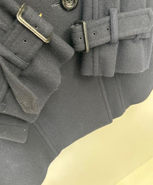 BLUE LABEL CRESTBRIDGE（ブルーレーベルクレストブリッジ）BLUE LABEL CRESTBRIDGE (ブルーレーベルクレストブリッジ) スペリオルメルトンケープコート ネイビー サイズ:38の古着・服飾アイテム