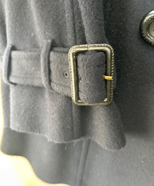 BLUE LABEL CRESTBRIDGE（ブルーレーベルクレストブリッジ）BLUE LABEL CRESTBRIDGE (ブルーレーベルクレストブリッジ) スペリオルメルトンケープコート ネイビー サイズ:38の古着・服飾アイテム