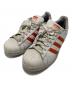 adidas（アディダス）の古着「ローカットスニーカー」｜ホワイト×オレンジ
