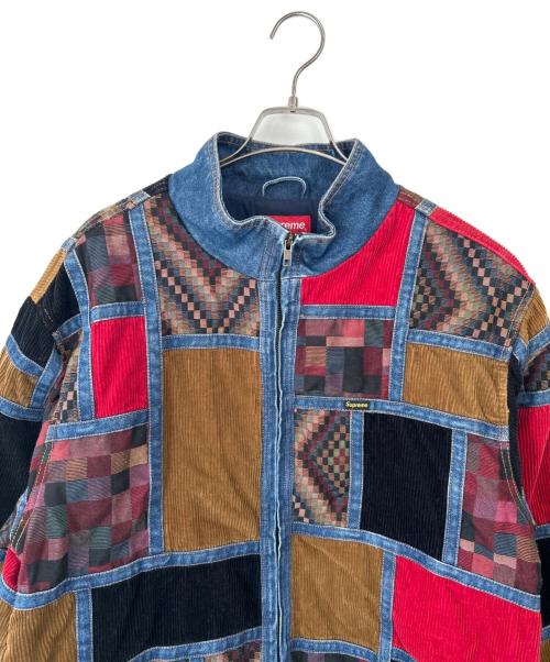 SUPREME（シュプリーム）SUPREME (シュプリーム) コーデュロイパッチワークデニムジャケット マルチカラー サイズ:XLの古着・服飾アイテム