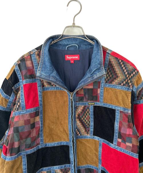 SUPREME（シュプリーム）SUPREME (シュプリーム) コーデュロイパッチワークデニムジャケット マルチカラー サイズ:XLの古着・服飾アイテム