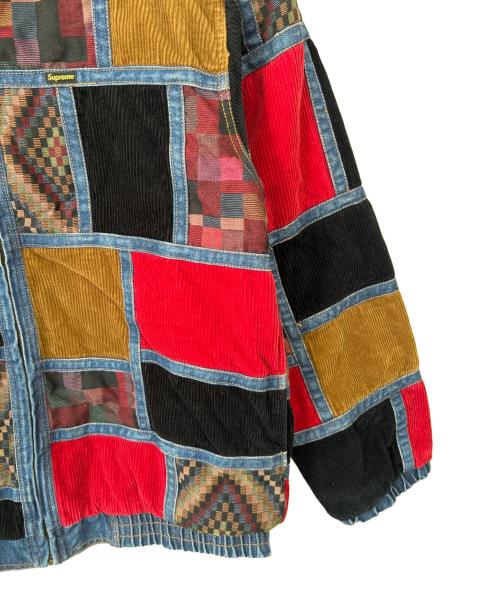 SUPREME（シュプリーム）SUPREME (シュプリーム) コーデュロイパッチワークデニムジャケット マルチカラー サイズ:XLの古着・服飾アイテム