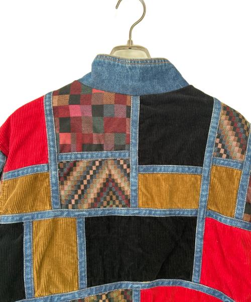 SUPREME（シュプリーム）SUPREME (シュプリーム) コーデュロイパッチワークデニムジャケット マルチカラー サイズ:XLの古着・服飾アイテム