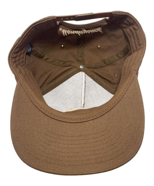 MONDAYSUCK（マンデーサック）MONDAYSUCK (マンデーサック) キャップ ブラウンの古着・服飾アイテム