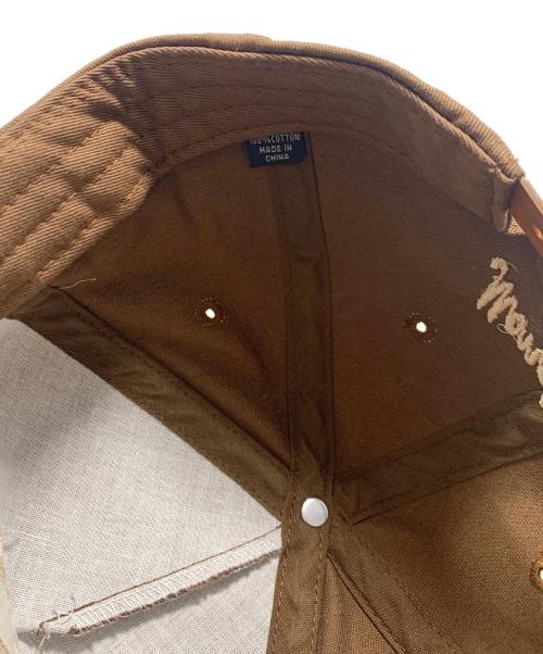 MONDAYSUCK（マンデーサック）MONDAYSUCK (マンデーサック) キャップ ブラウンの古着・服飾アイテム