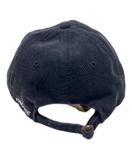 PALACE（パレス）PALACE (パレス) コーデュロイキャップ ネイビー×ブラウンの古着・服飾アイテム