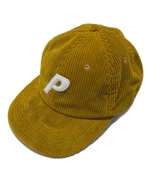 PALACE（パレス）PALACE (パレス) コーデュロイキャップ マスタードの古着・服飾アイテム