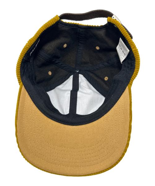 PALACE（パレス）PALACE (パレス) コーデュロイキャップ マスタードの古着・服飾アイテム