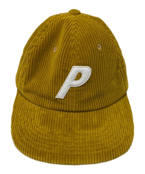 PALACE（パレス）PALACE (パレス) コーデュロイキャップ マスタードの古着・服飾アイテム