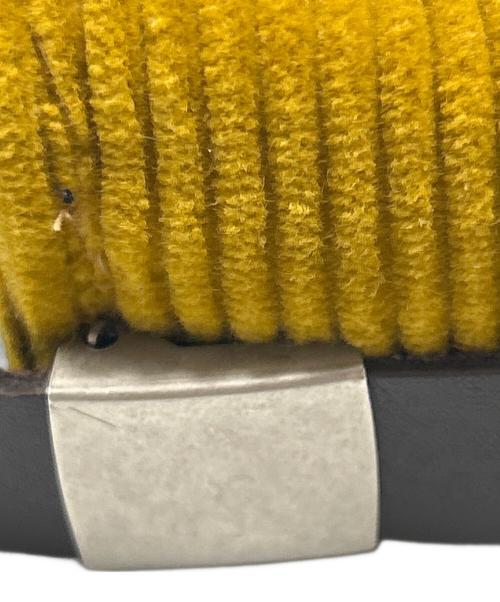 PALACE（パレス）PALACE (パレス) コーデュロイキャップ マスタードの古着・服飾アイテム