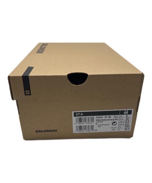 SALOMON（サロモン）SALOMON (サロモン) ローカットスニーカー ホワイト サイズ:26.5 未使用品の古着・服飾アイテム