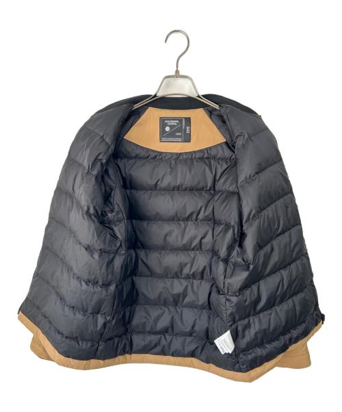 nano・universe（ナノ・ユニバース）nano・universe (ナノ・ユニバース) 西川 (ニシカワ) ダウンジャケット ベージュ サイズ:Sの古着・服飾アイテム