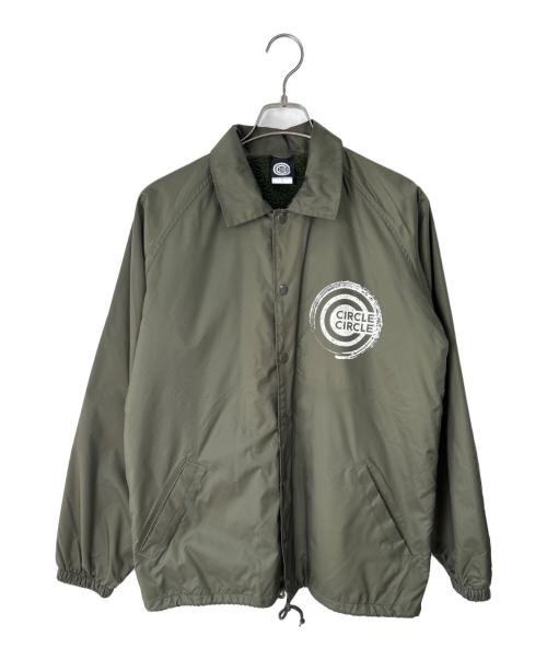 CIRCLE CIRCLE（サークルサークル）CIRCLE CIRCLE (サークルサークル) コーチジャケット オリーブ サイズ:Sの古着・服飾アイテム