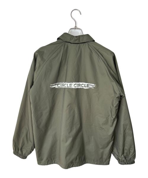 CIRCLE CIRCLE（サークルサークル）CIRCLE CIRCLE (サークルサークル) コーチジャケット オリーブ サイズ:Sの古着・服飾アイテム