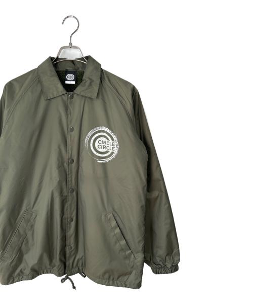 CIRCLE CIRCLE（サークルサークル）CIRCLE CIRCLE (サークルサークル) コーチジャケット オリーブ サイズ:Sの古着・服飾アイテム