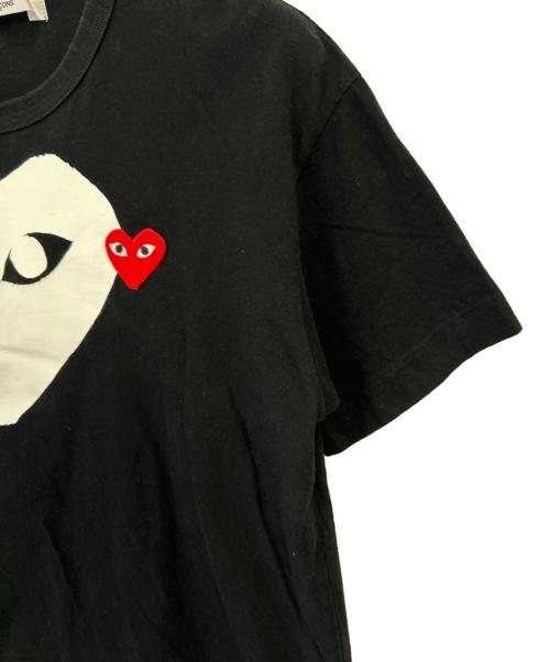 PLAY COMME des GARCONS（プレイコムデギャルソン）PLAY COMME des GARCONS (プレイコムデギャルソン) 半袖カットソー ブラック サイズ:Lの古着・服飾アイテム