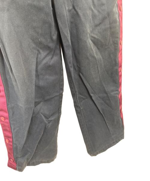 Dickies（ディッキーズ）Dickies (ディッキーズ) MYne MIHARA YASUHIRO (マイン ミハラヤスヒロ) サイドスナップパンツ ネイビー×パープル サイズ:Sの古着・服飾アイテム