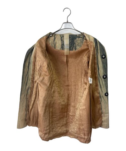 ANREALAGE（アンリアレイジ）ANREALAGE (アンリアレイジ) コート カーキ サイズ:Mの古着・服飾アイテム