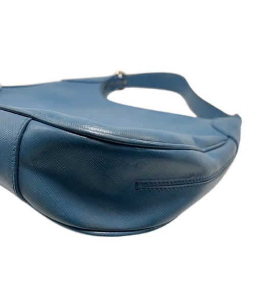 Salvatore Ferragamo（サルヴァトーレ フェラガモ）Salvatore Ferragamo (サルヴァトーレ フェラガモ) ワンショルダーバッグ スカイブルーの古着・服飾アイテム