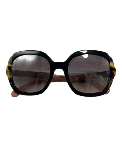 PRADA（プラダ）PRADA (プラダ) サングラス ブラック×ピンク サイズ:54□21140の古着・服飾アイテム