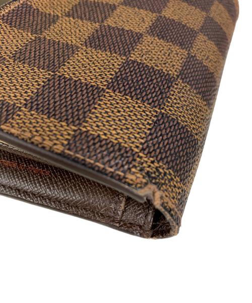 LOUIS VUITTON（ルイ ヴィトン）LOUIS VUITTON (ルイ ヴィトン) 2つ折り財布 ブラウンの古着・服飾アイテム