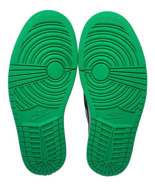 NIKE（ナイキ）NIKE (ナイキ) スニーカー Air Jordan 1 Retro High（エア ジョーダン 1 レトロ ハイ） ブラック×グリーン サイズ:30cm 未使用品の古着・服飾アイテム