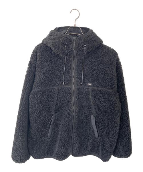 HUF（ハフ）HUF (ハフ) ボアジャケット ブラック サイズ:Lの古着・服飾アイテム
