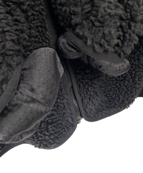 HUF（ハフ）HUF (ハフ) ボアジャケット ブラック サイズ:Lの古着・服飾アイテム