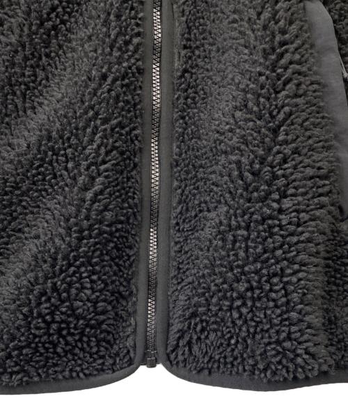 HUF（ハフ）HUF (ハフ) ボアジャケット ブラック サイズ:Lの古着・服飾アイテム