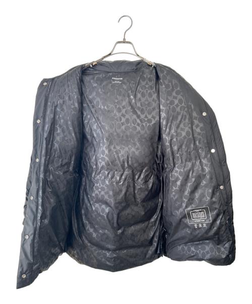 COACH（コーチ）COACH (コーチ) ダウンコート ブラック サイズ:Mの古着・服飾アイテム