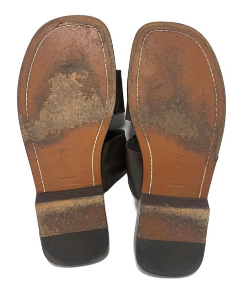 LOUIS VUITTON（ルイ ヴィトン）LOUIS VUITTON (ルイ ヴィトン) サンダル ブラウン サイズ:SIZE 8.5の古着・服飾アイテム
