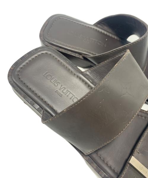 LOUIS VUITTON（ルイ ヴィトン）LOUIS VUITTON (ルイ ヴィトン) サンダル ブラウン サイズ:SIZE 8.5の古着・服飾アイテム
