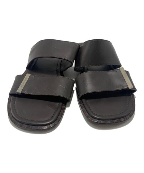 LOUIS VUITTON（ルイ ヴィトン）LOUIS VUITTON (ルイ ヴィトン) サンダル ブラウン サイズ:SIZE 8.5の古着・服飾アイテム