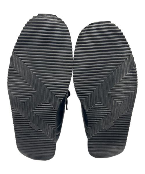 HERMES（エルメス）HERMES (エルメス) クイックレザースニーカー ブラック サイズ:43.5の古着・服飾アイテム