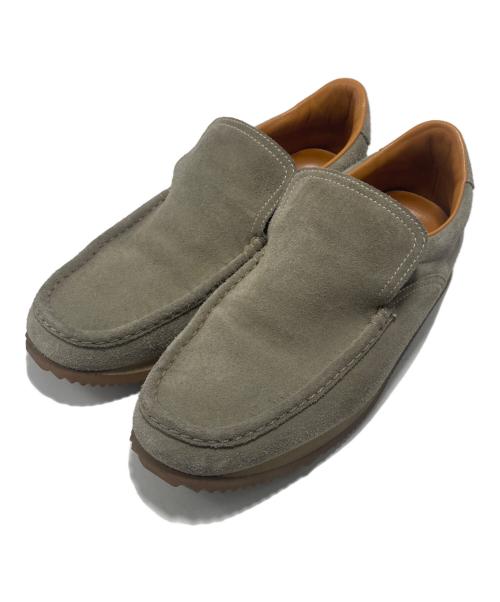 HERMES（エルメス）HERMES (エルメス) スリッポン カーキ サイズ:42.5の古着・服飾アイテム