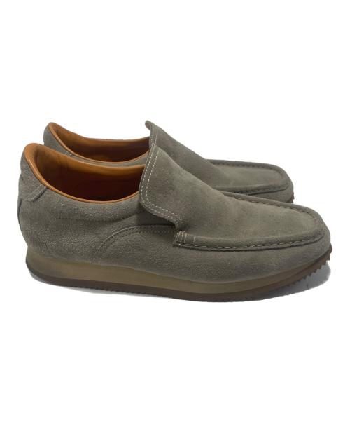 HERMES（エルメス）HERMES (エルメス) スリッポン カーキ サイズ:42.5の古着・服飾アイテム