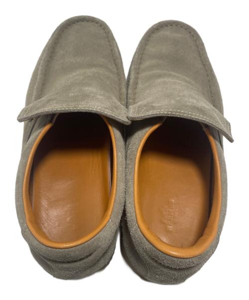 HERMES（エルメス）HERMES (エルメス) スリッポン カーキ サイズ:42.5の古着・服飾アイテム