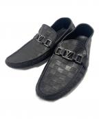 LOUIS VUITTONルイ ヴィトン）の古着「ドライビングシューズ」｜ブラック