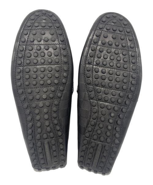 LOUIS VUITTON（ルイ ヴィトン）LOUIS VUITTON (ルイ ヴィトン) ドライビングシューズ ブラック サイズ:SIZE 8.5の古着・服飾アイテム