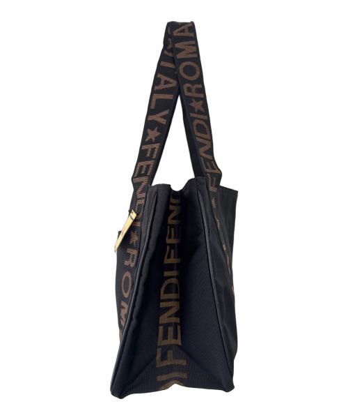 FENDI（フェンディ）FENDI (フェンディ) ナイロントートバッグ ブラックの古着・服飾アイテム